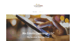 Desktop Screenshot of nolimitsconcierge.com